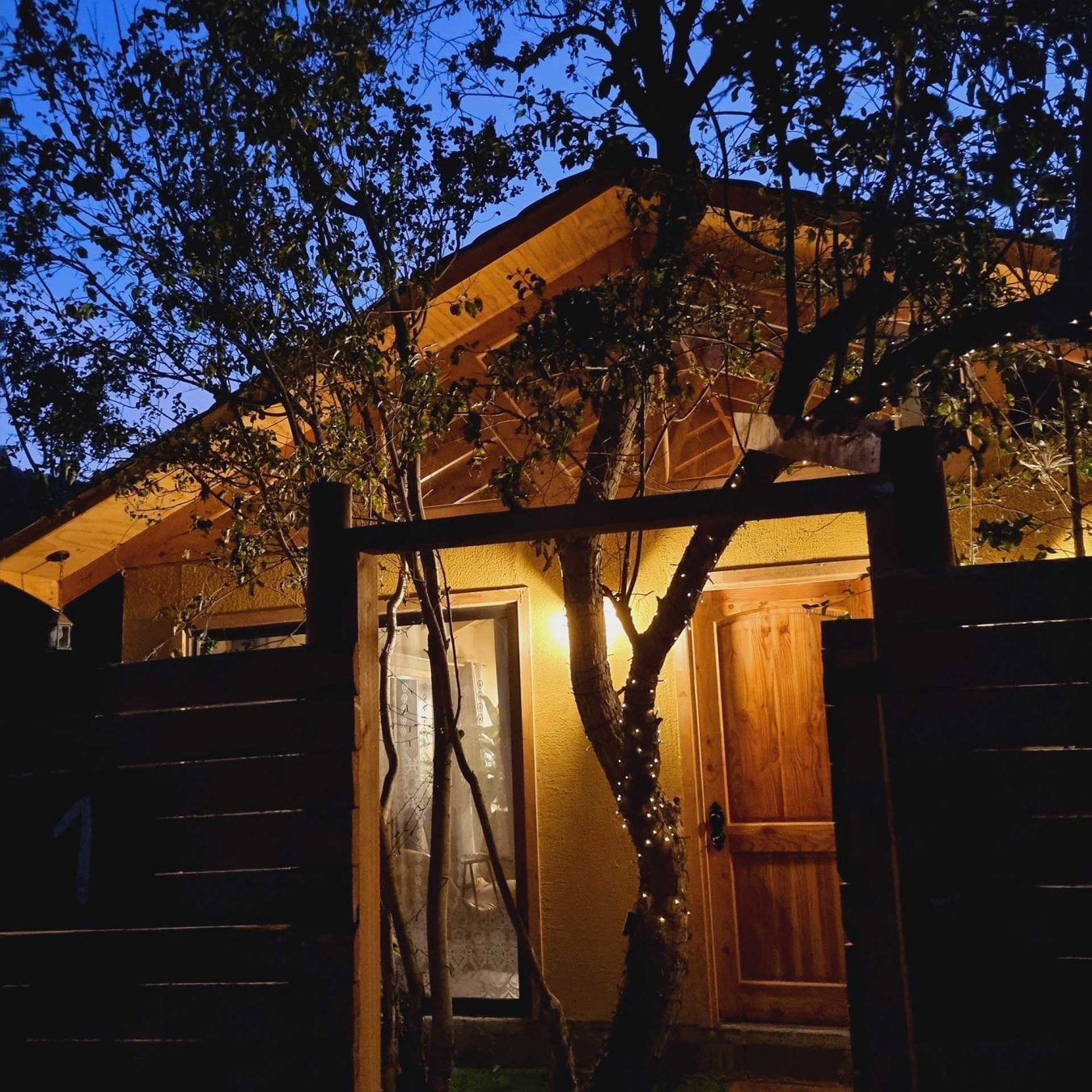 Cabaña con tinaja en Olmué — sala principal